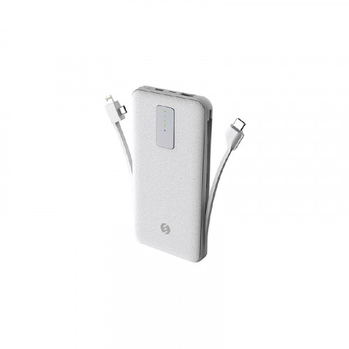 ADIGÜZEL 10000 MAH BEYAZ POWERBANK