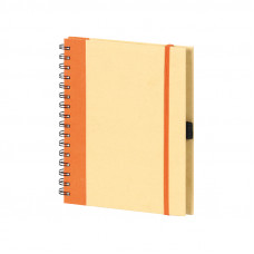 FUNDA TURUNCU SPİRALLİ NOTLUK