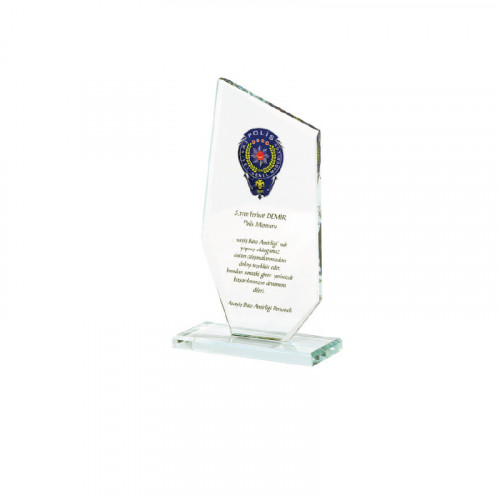 KAŞGAR KRİSTAL PLAKET