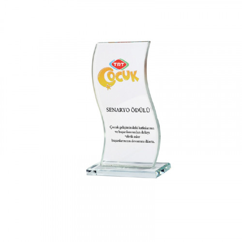 SAYAN KRİSTAL PLAKET