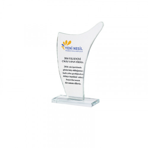 YALIN KRİSTAL PLAKET
