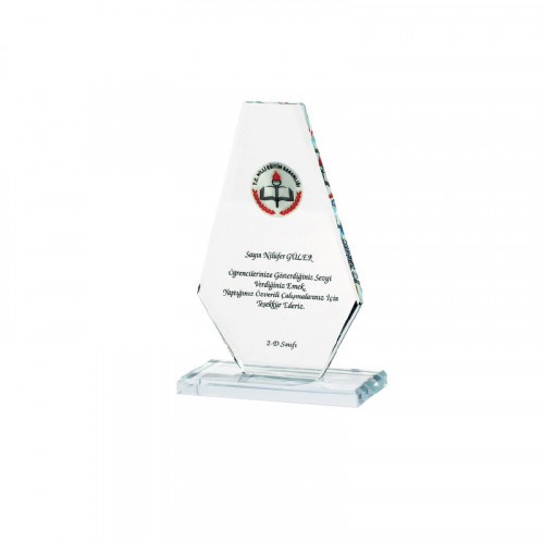 YAMAN KRİSTAL PLAKET