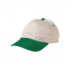 PAPATYA BEJ-YEŞİL YERLİ ÜRETİM POLYESTER ŞAPKA