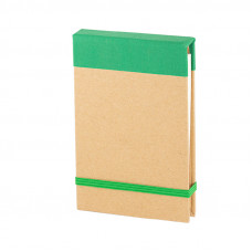 KOLONCUK YEŞİL POST-IT NOTLUK