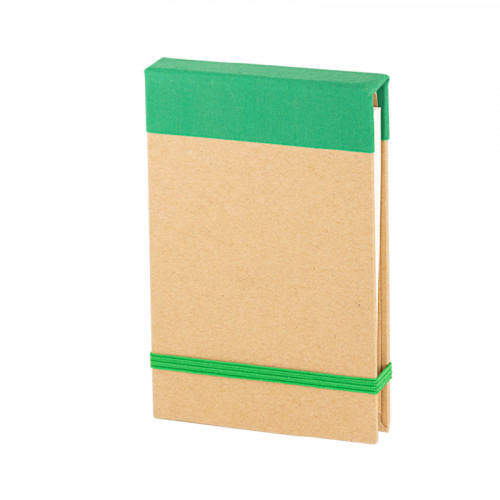 KOLONCUK YEŞİL POST-IT NOTLUK