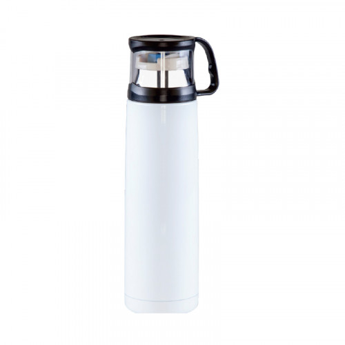 MOGAN BEYAZ 500 ML KUPALI TERMOS