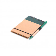 KARTOPU KOYU YEŞİLİ NOTLUK